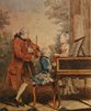 Leopold Mozart mit Wolfgang und Maria Anna, Genannt Nannerl