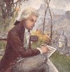 Mozart Composing